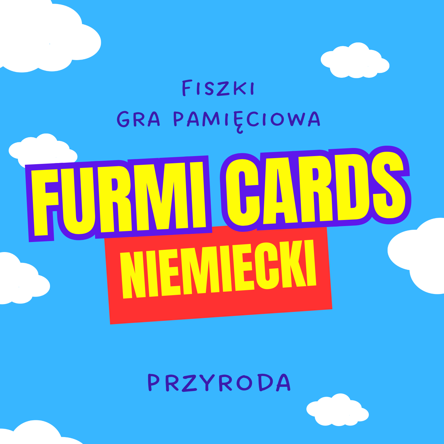 Karty memory do gry pamięciowej w języku niemieckim